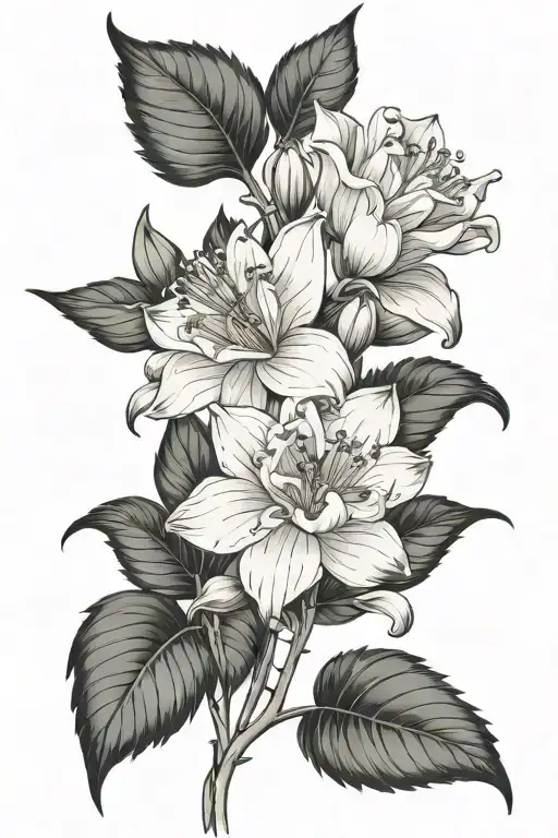 Birth Flower December And February For Spine