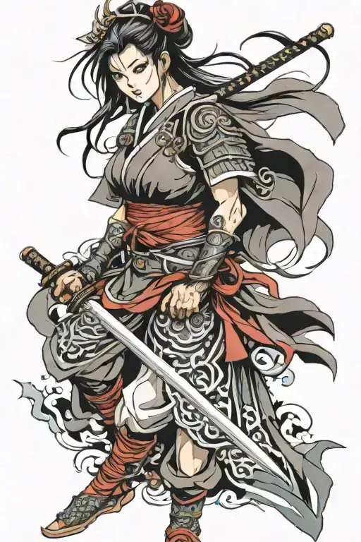 Female Samurai Warrior
