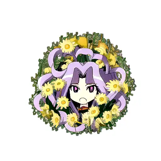 Medusa With Daisys