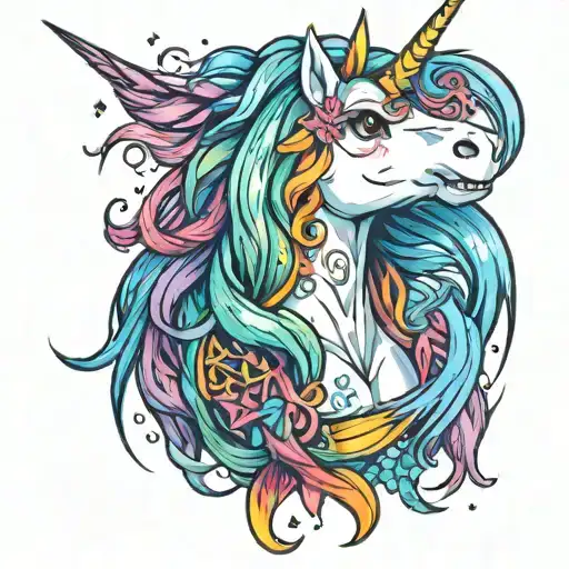 Unicorn Burps Rainbow