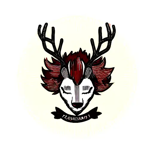 Logo Name Rivendeer Color Red Text