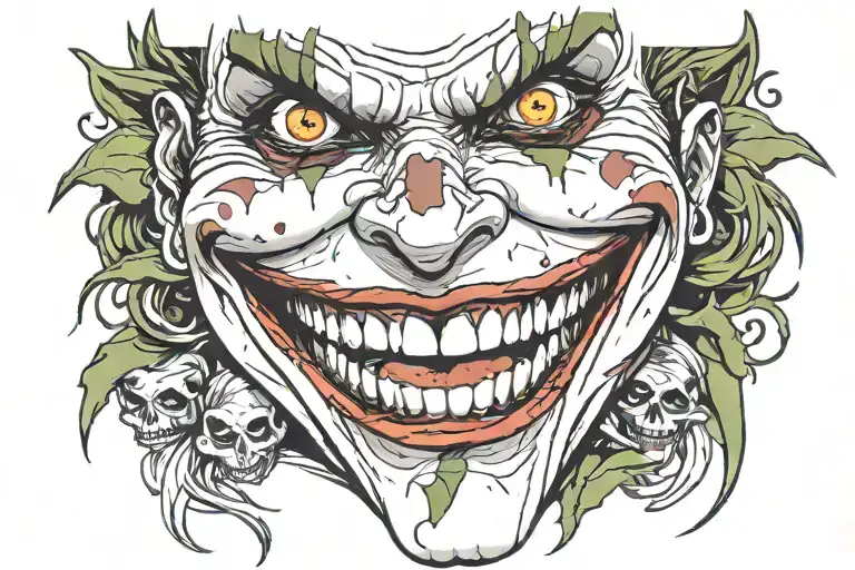 Joker Smile Mouth Only