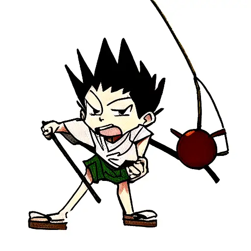 Gon From Hxh Fishing