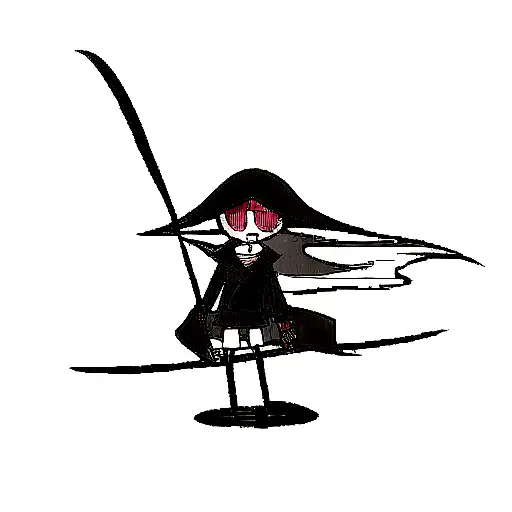 Grim Reaper With Scythe