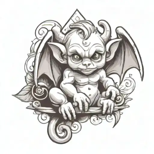 Cute Baby Gargoyle