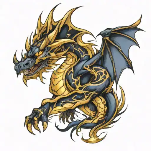 Lightning Dragon Wrapped