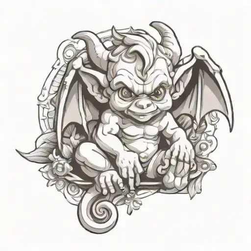 Cute Baby Gargoyle