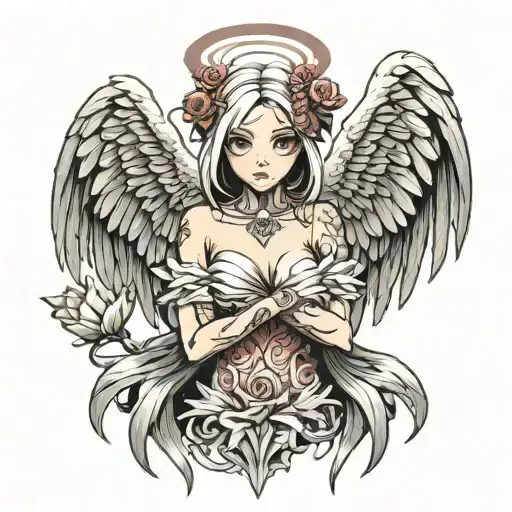 Feminine Evil Angel