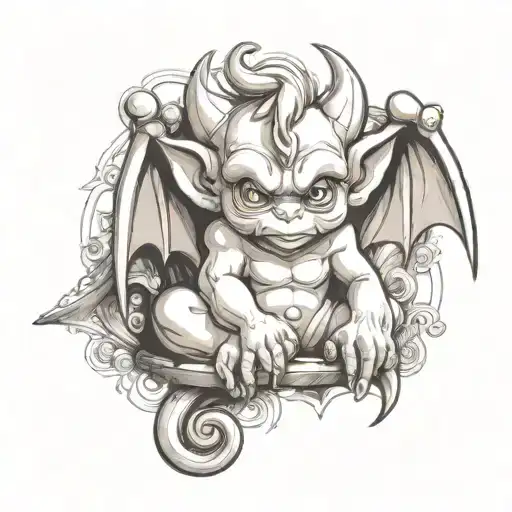 Cute Baby Gargoyle