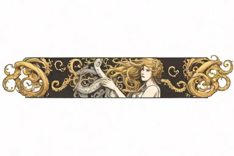 Tentacles Wrapping Gustave Dore Style