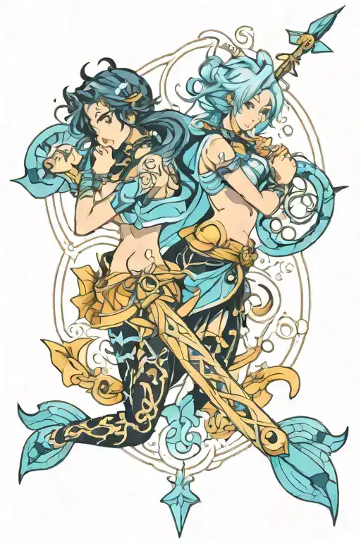 Aquarius And Sagittarius