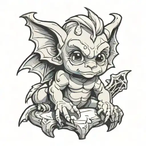 Cute Baby Gargoyle