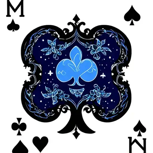 Alice In Wonderland Playing Card