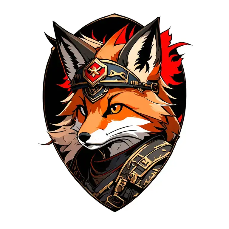 Kitsune Fox Soldier