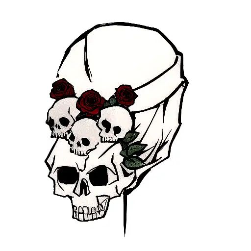 Skull And Roses