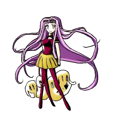 Persphone Standing With Medusa