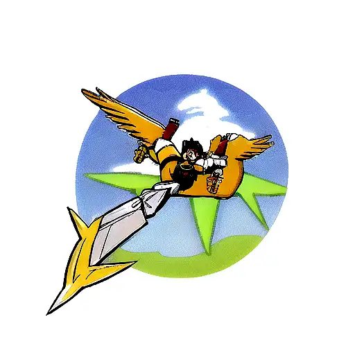 Money Corn Skyhawk Cross Knife