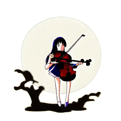 Moon And Violin