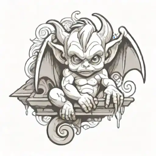 Cute Baby Gargoyle