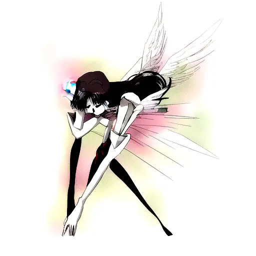 Evangelion Minimalistic Abstract Angel