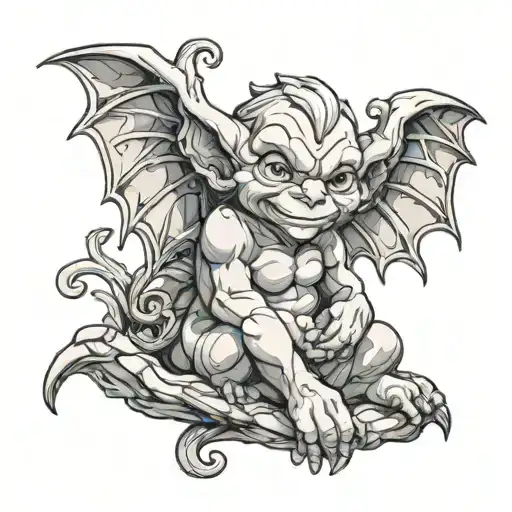 Cute Baby Gargoyle