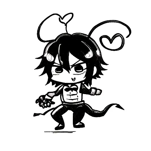 An Scorpion Destroying A Heart