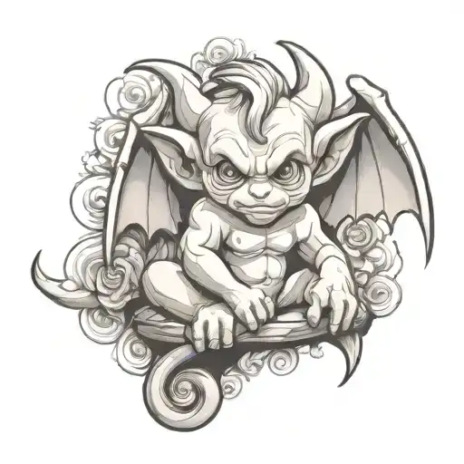 Cute Baby Gargoyle