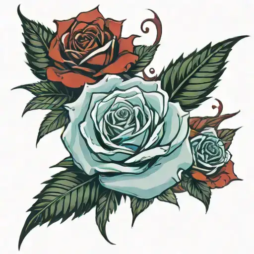 Red Chinnesse Rose Blood Revange