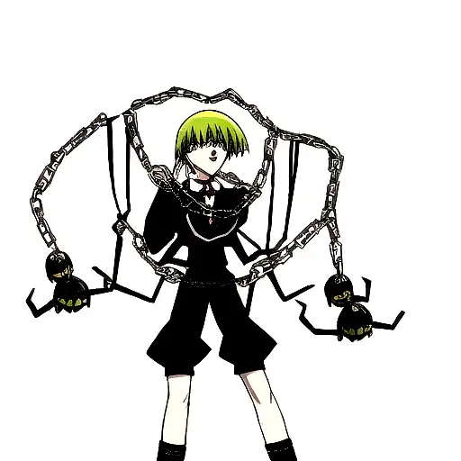 Phantom Troupe Spider Chained With Kurapika Chains