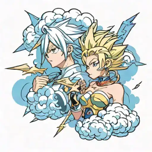 Cloud And Lightning Cloud