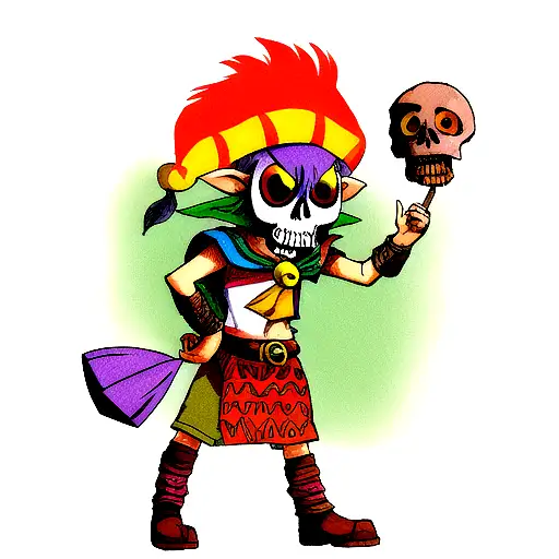 Skull Kid From The Legend Of Zelda