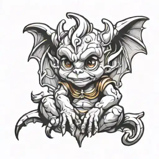 Cute Baby Gargoyle