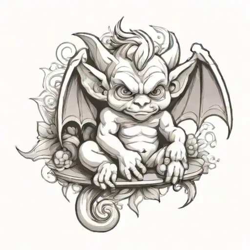 Cute Baby Gargoyle