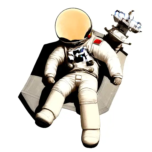 Astronaut On The Moon