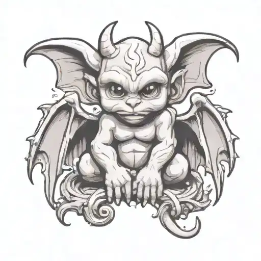 Cute Baby Gargoyle
