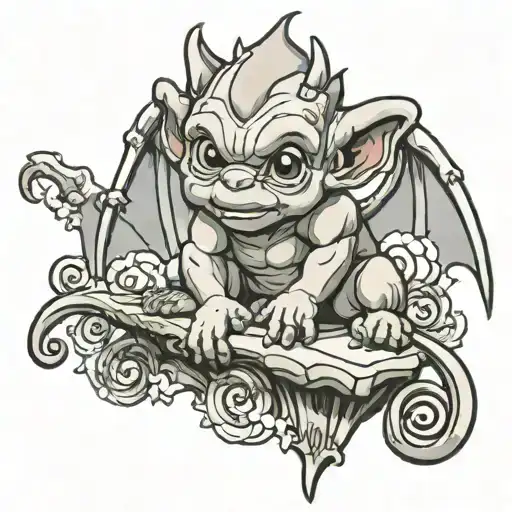 Cute Baby Gargoyle