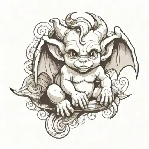 Cute Baby Gargoyle