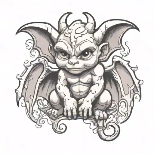 Cute Baby Gargoyle