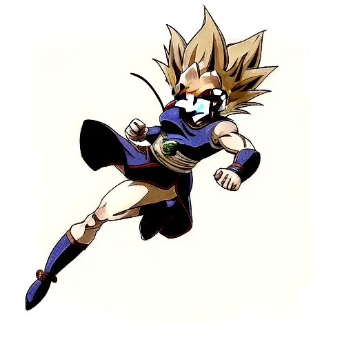 Majin Vegeta Samurai