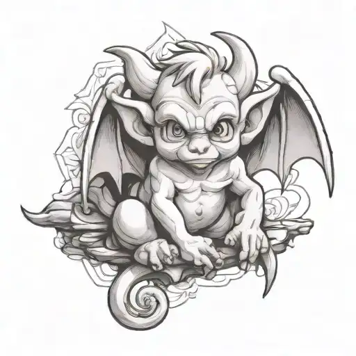 Cute Baby Gargoyle