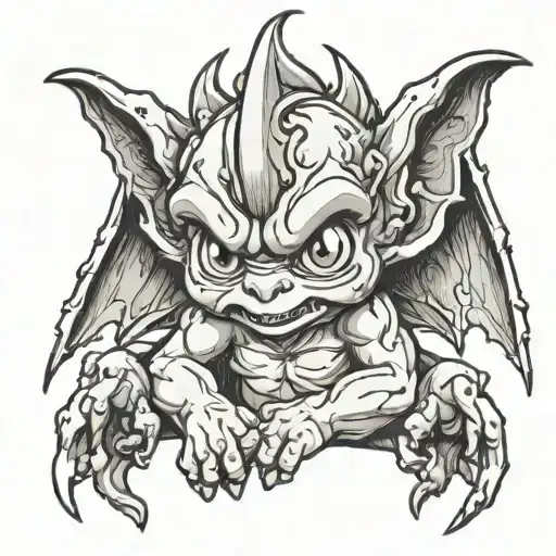 Cute Baby Gargoyle