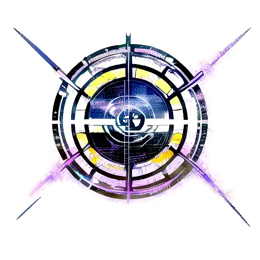 Linkin Park Symbol With Iridescent Lyrics