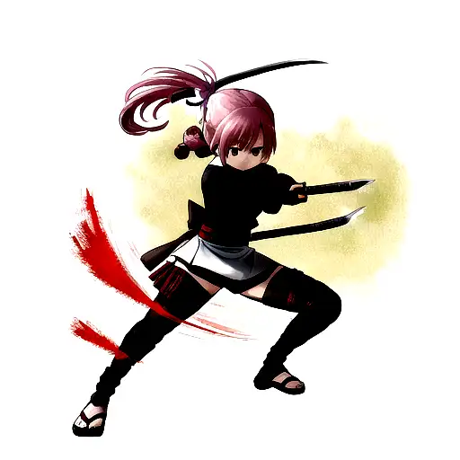 Shinobi Girl With A Katana