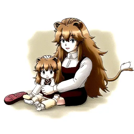 Lion And Daughter