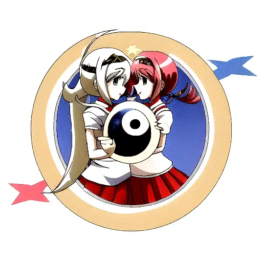 Sun And Moon Intertwined