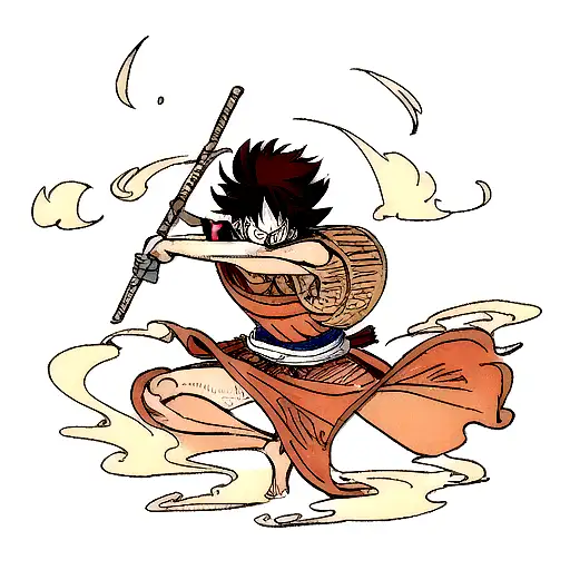 Monkey King That Looks Like Luffy From One Piece