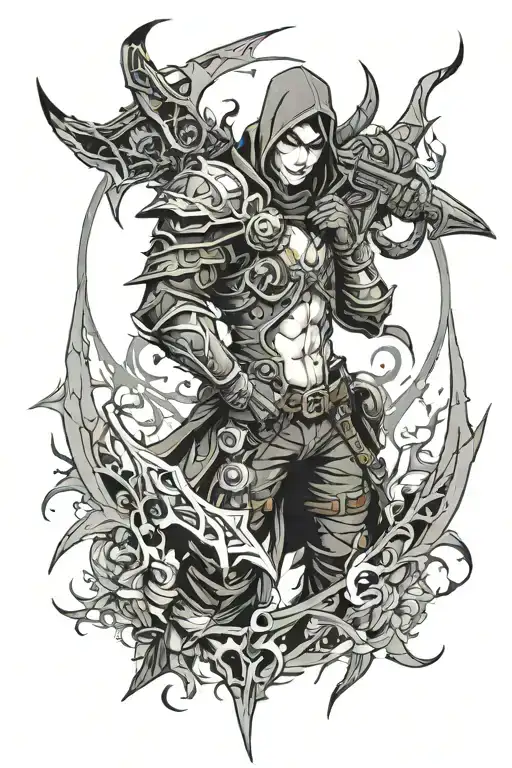 Gaming Wow Demon Hunter Sleeve