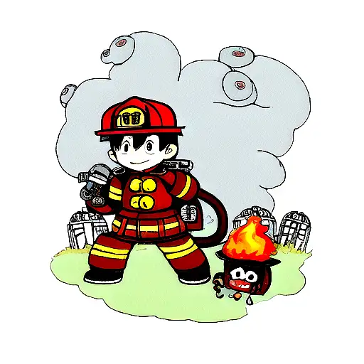 Octopus Firefighter