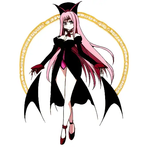 Full Body Shot Of A Gorgeous Female Vampire