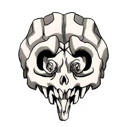 Dragon Skull Rosed